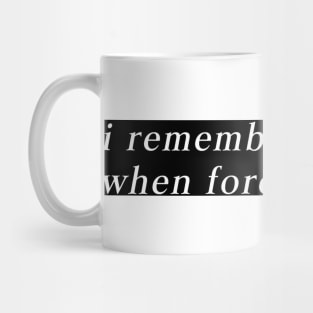 Simple Song Quote Mug